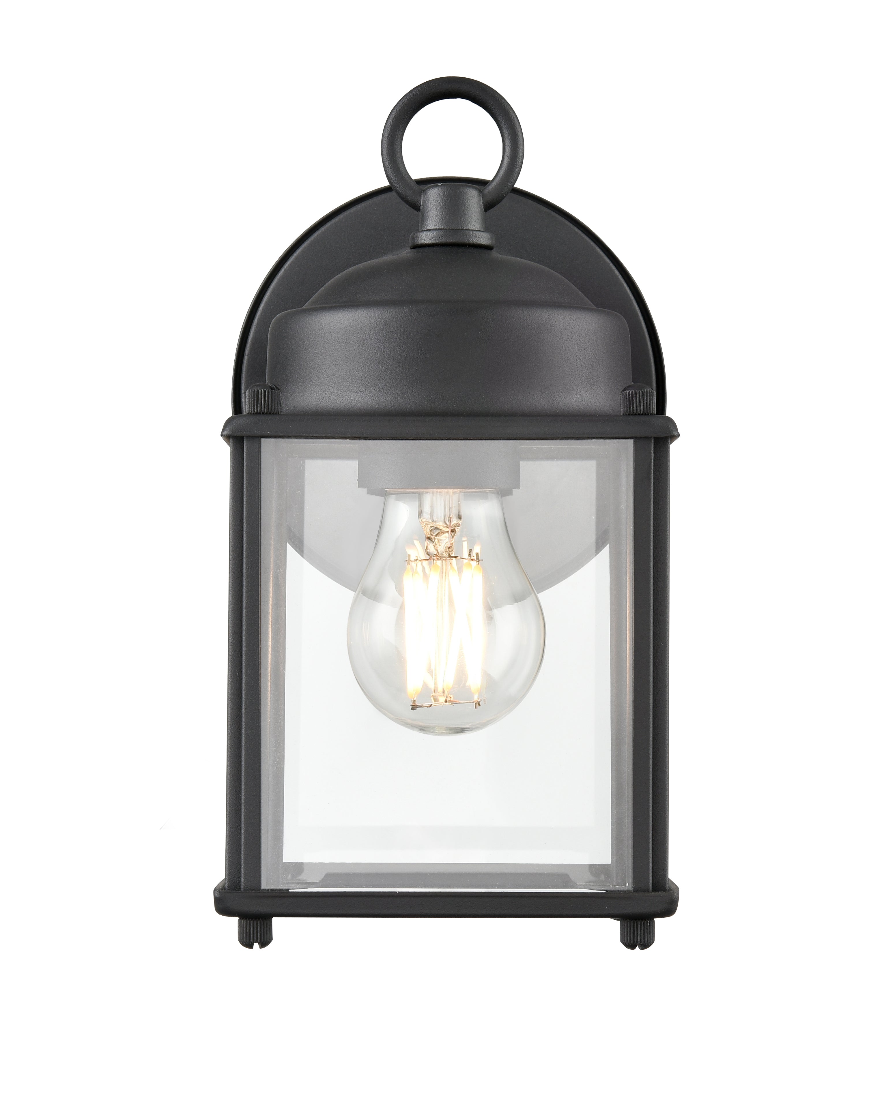 4.53'' Northsted Textured Black 1 Light Wall Sconce