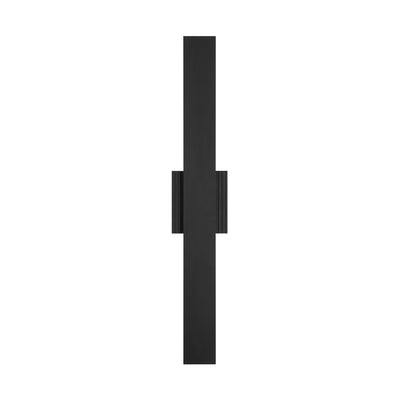 Jacks 36-inch Textured Black 5CCT LED Exterior Wall Sconce