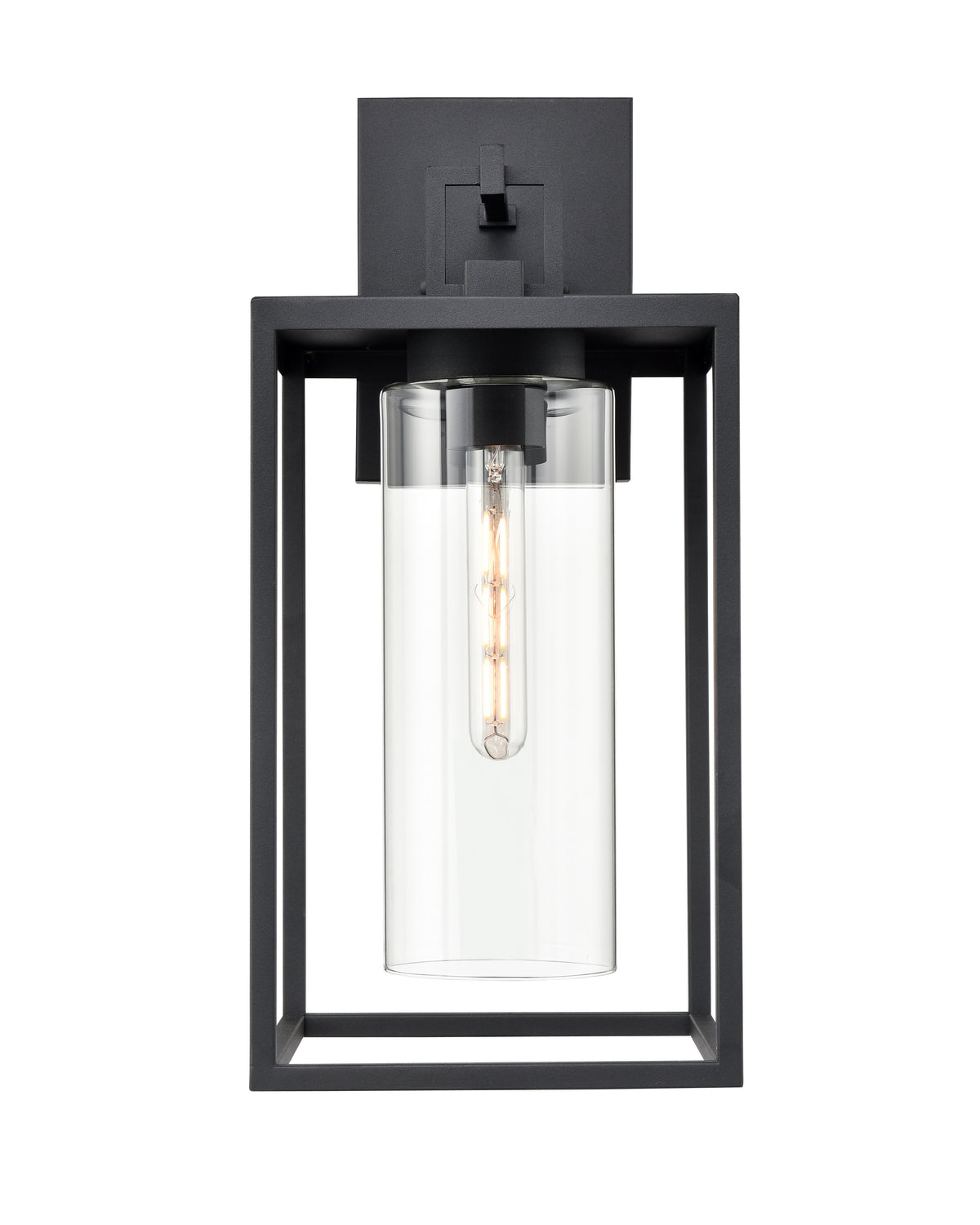 9'' Ellway Textured Black 1 Light Wall Sconce