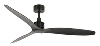 Viceroy 52 Inch Black Fan with Remote