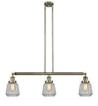 Chatham 39-Inch 3-Light Stem-Hung Island Light