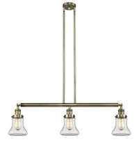 Bellmont 39-Inch 3-Light Stem-Hung Island Light with LED Bulbs