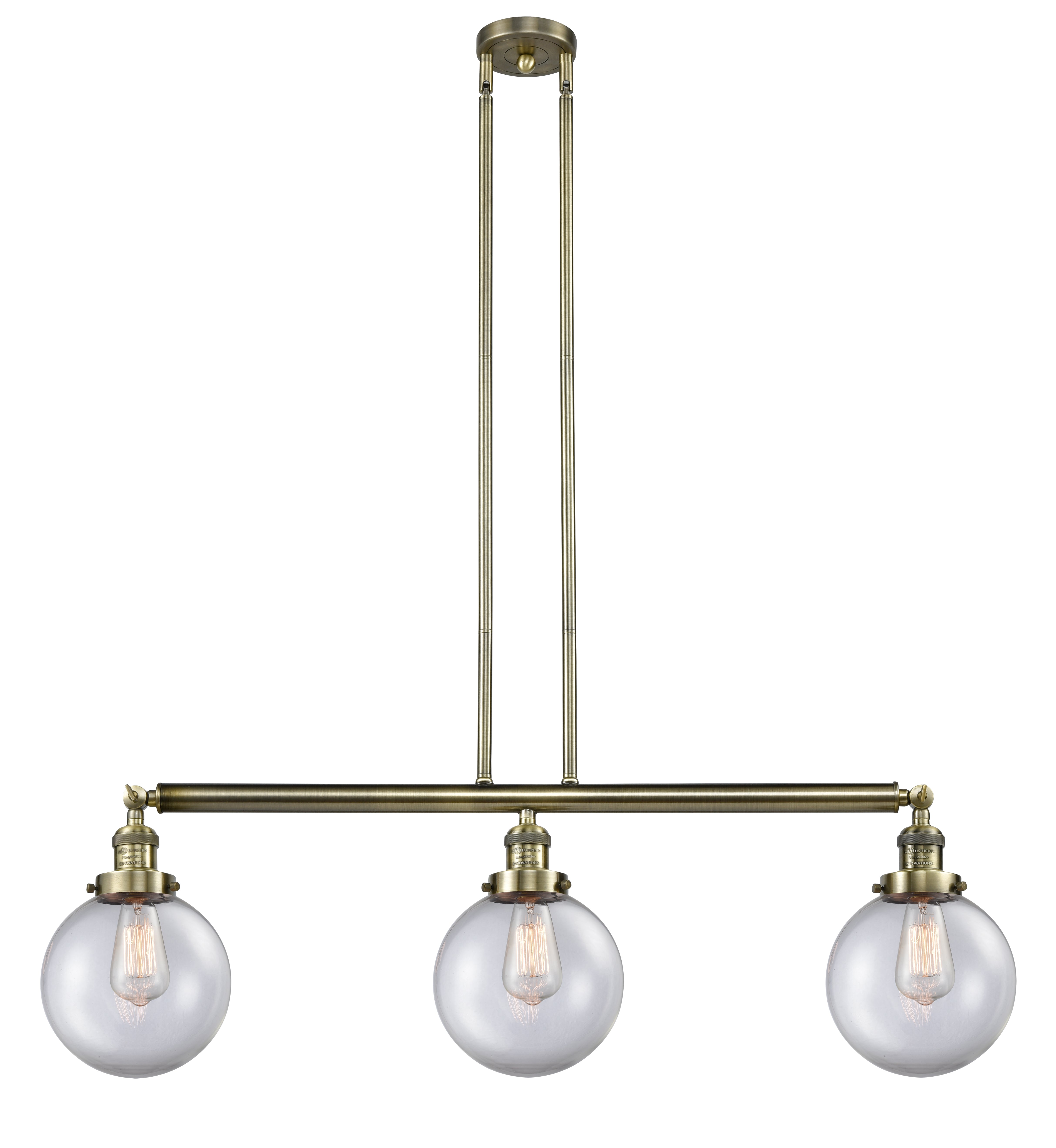 Franklin Restoration Island Light Cast Brass