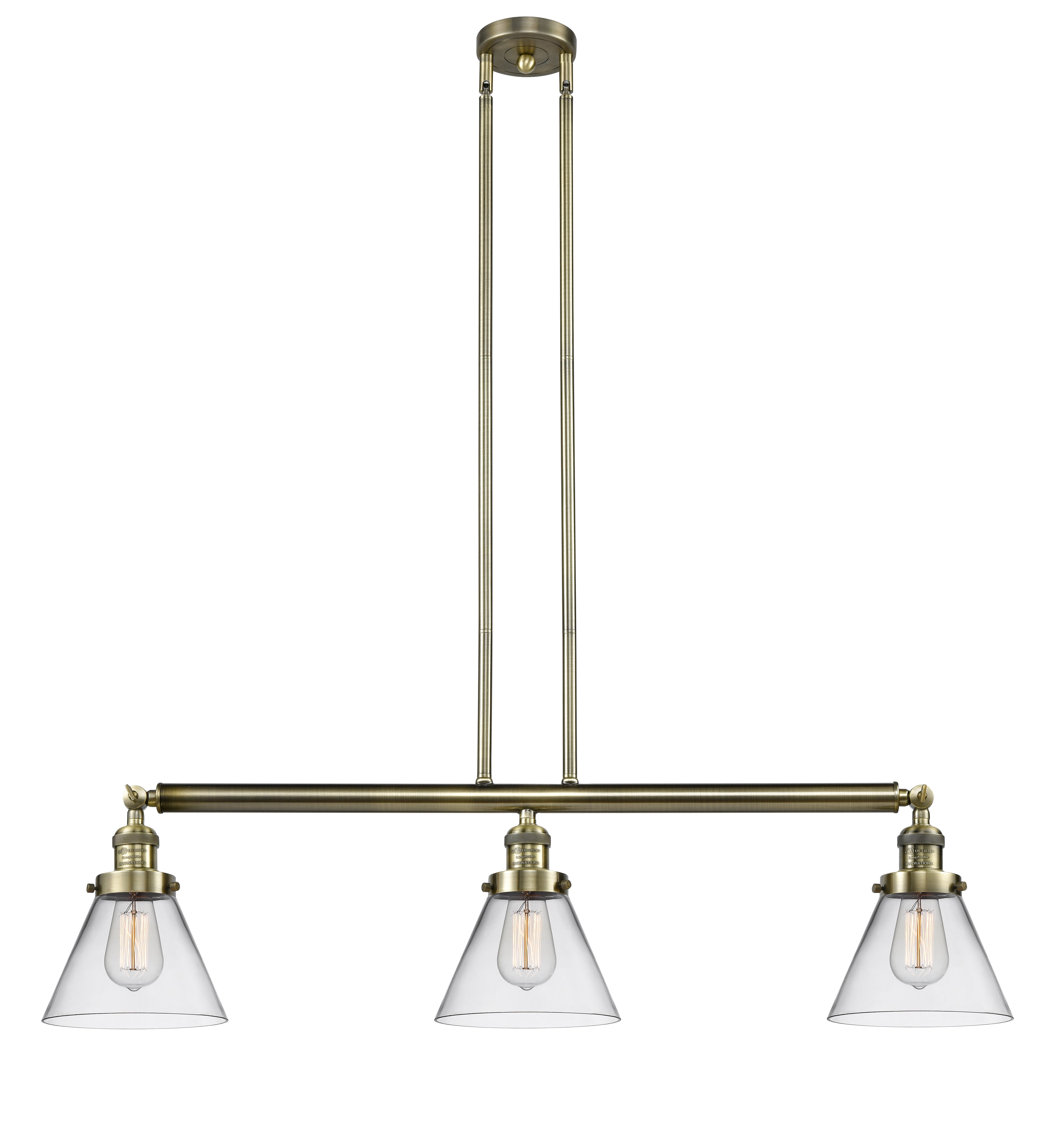 Franklin Restoration Island Light Cast Brass