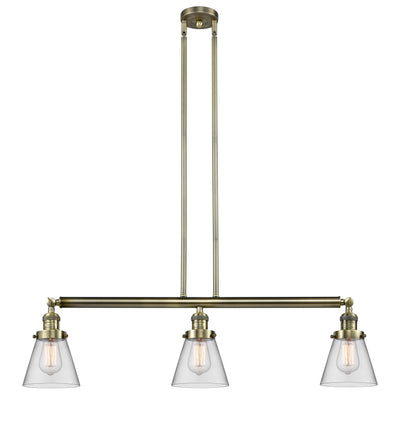 Franklin Restoration Glass Steel Light