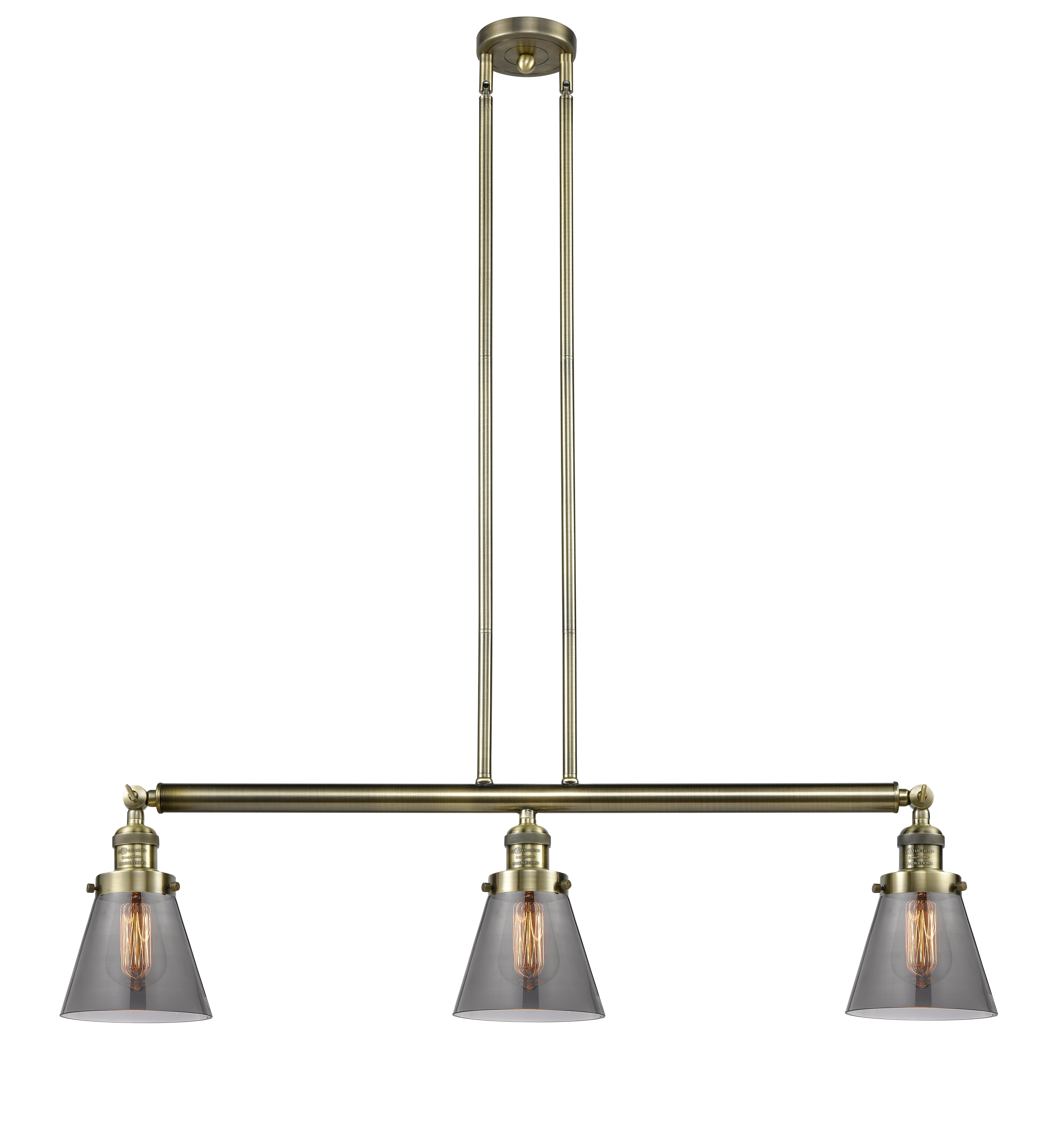 Franklin Restoration Glass Steel Light