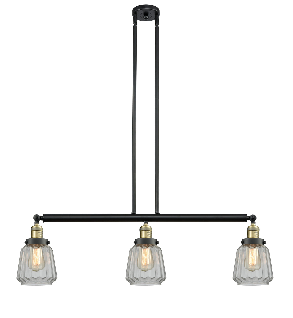 Chatham 39-Inch 3-Light Stem-Hung Island Light
