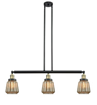 Chatham 39-Inch 3-Light Stem-Hung Island Light