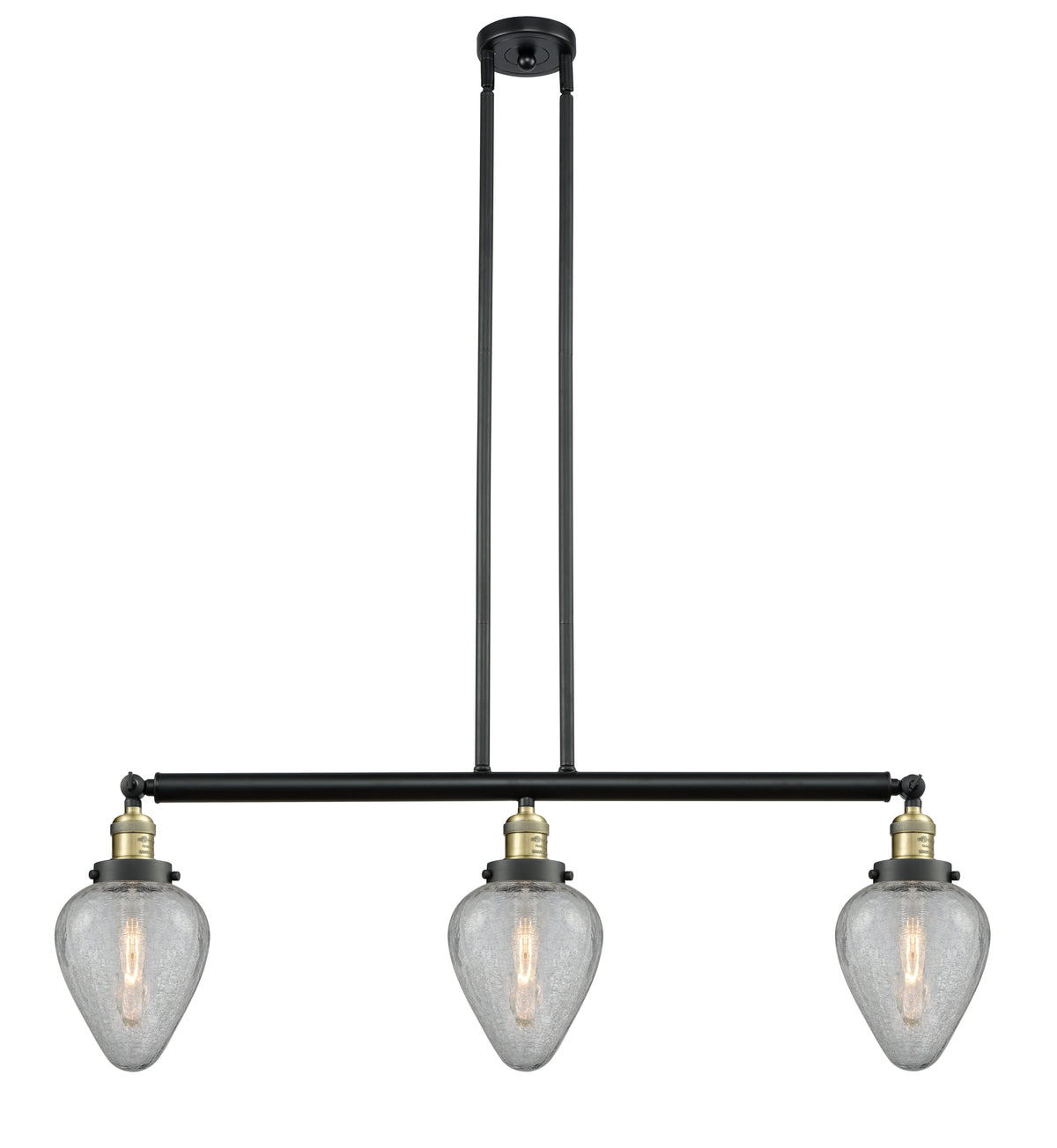 Geneseo 38-Inch 3-Light Stem-Hung Island Light