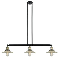 Halophane 41-Inch 3-Light Stem-Hung Island Light