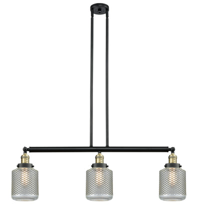 Franklin Restoration Island Light Steel Glass