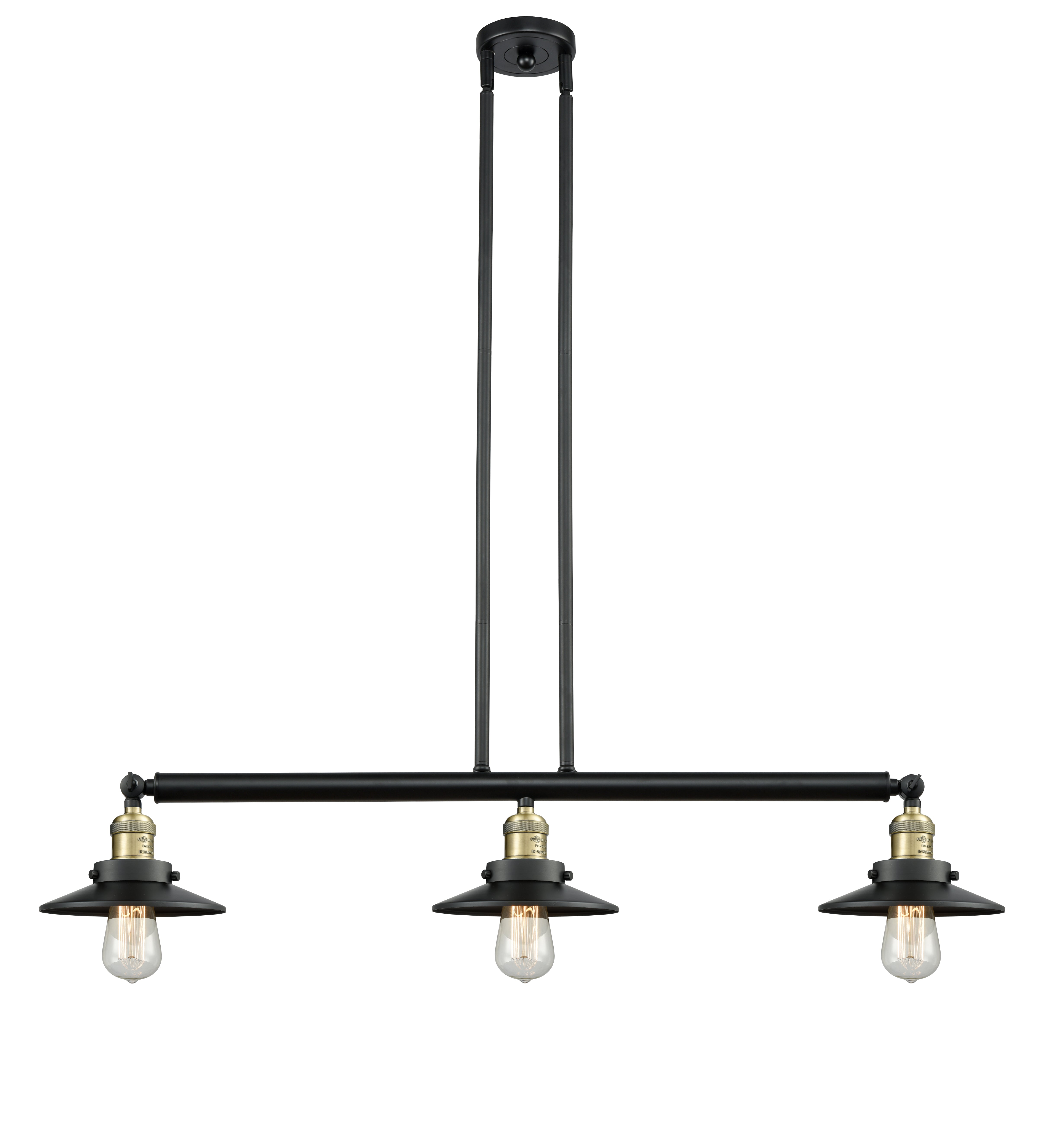 Franklin Restoration Island Light Cast Brass