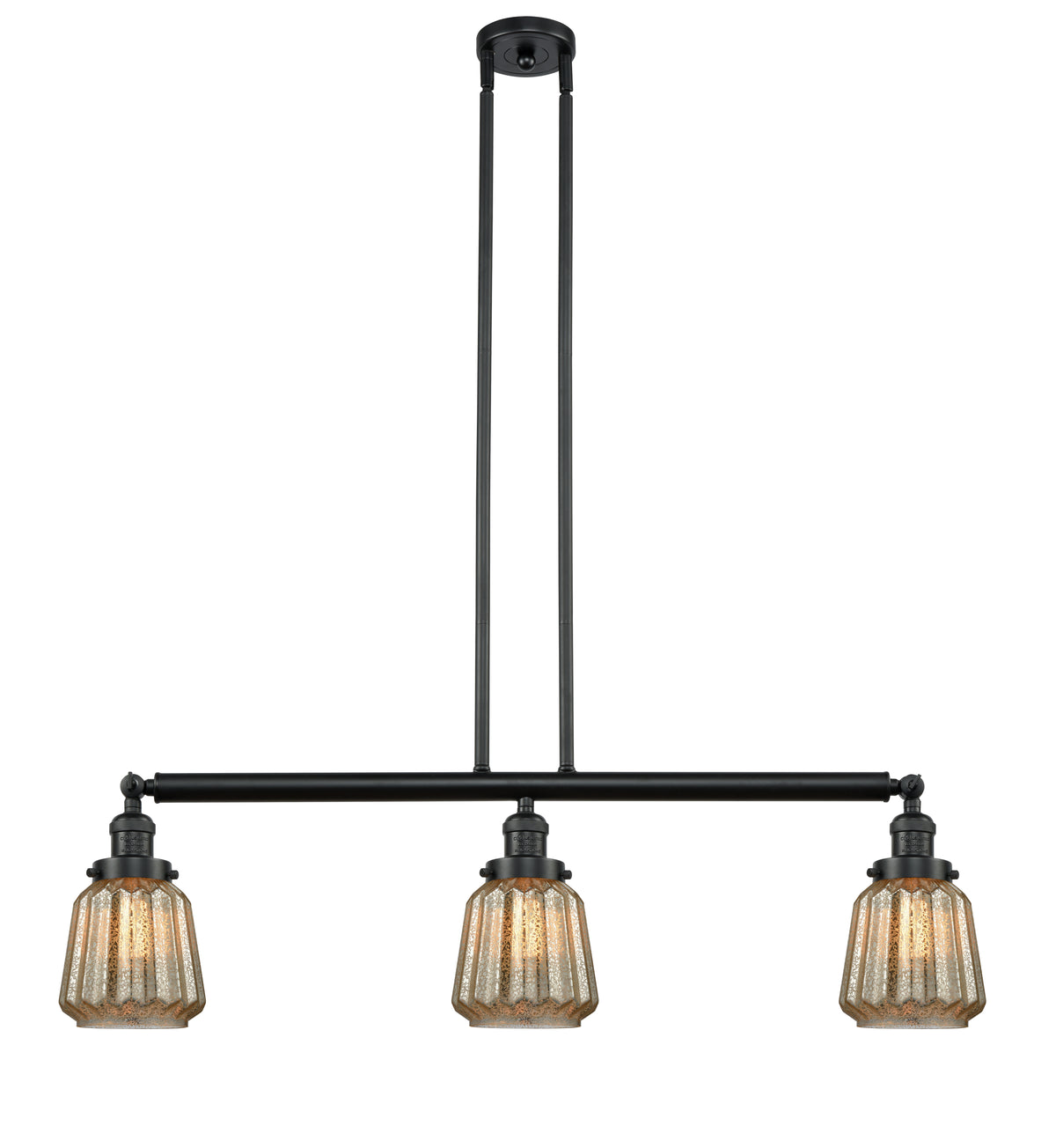 Chatham 39-Inch 3-Light Stem-Hung Island Light