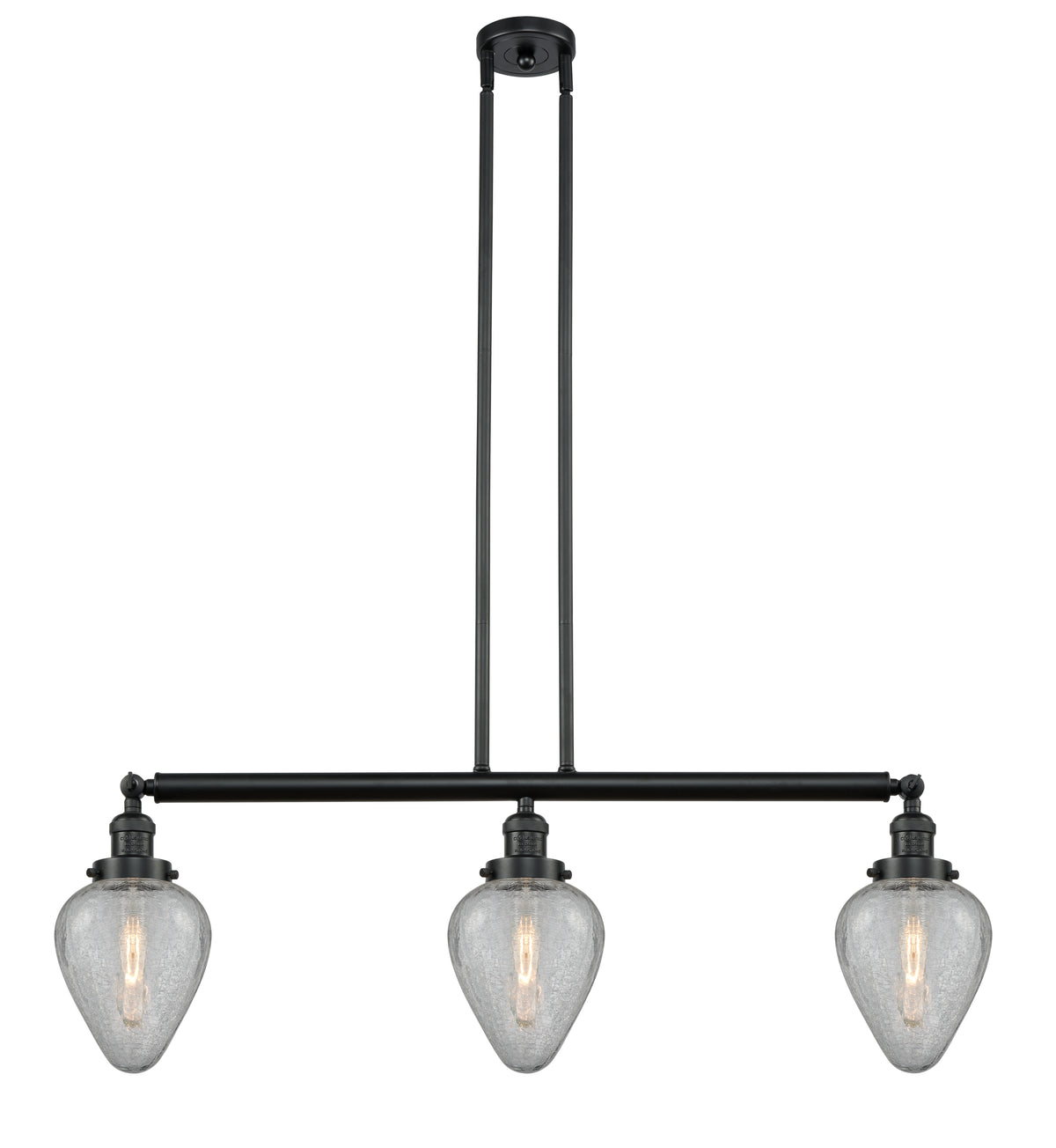Geneseo 38-Inch 3-Light Stem-Hung Island Light
