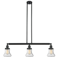 Bellmont 39-Inch 3-Light Stem-Hung Island Light with LED Bulbs
