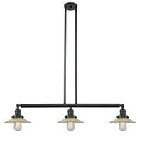 Halophane 41-Inch 3-Light Stem-Hung Island Light