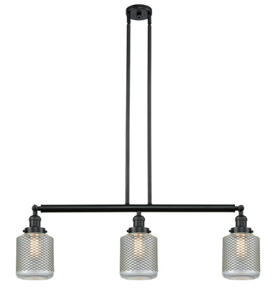 Franklin Restoration Island Light Steel Glass