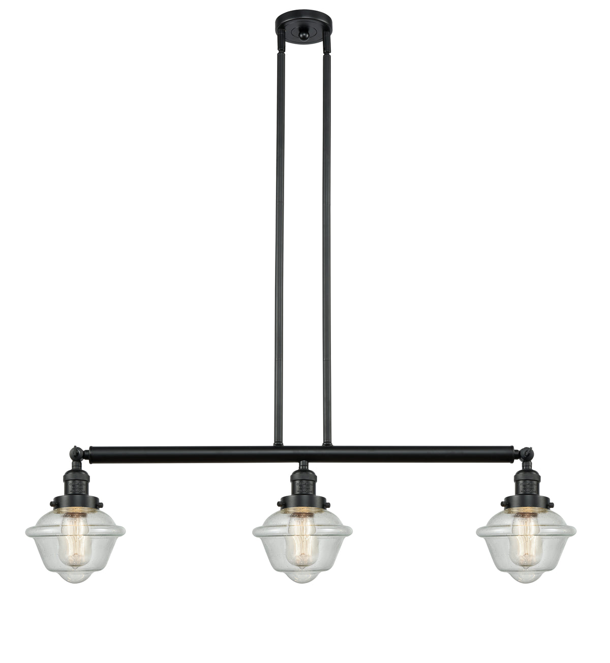 Oxford 40-Inch 3-Light Stem-Hung Island Light