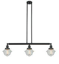 Oxford 40-Inch 3-Light Stem-Hung Island Light