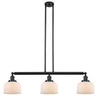 Bell 41-Inch 3-Light Stem-Hung Island Light Sloped-Ceiling Compatible