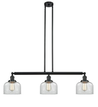 Bell 41-Inch 3-Light Stem-Hung Island Light Sloped-Ceiling Compatible
