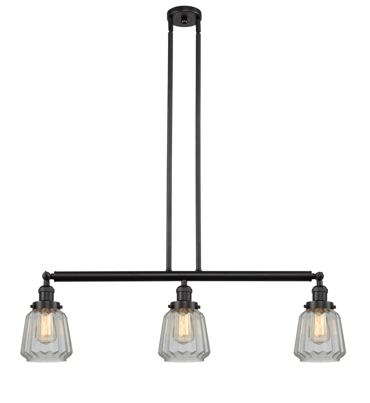 Chatham 39-Inch 3-Light Stem-Hung Island Light