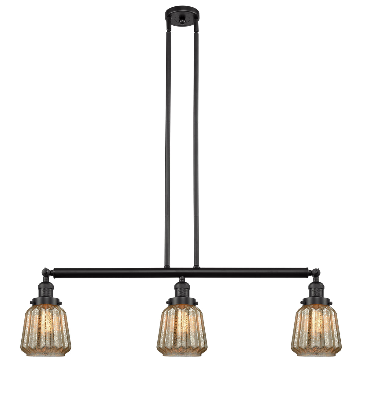 Chatham 39-Inch 3-Light Stem-Hung Island Light