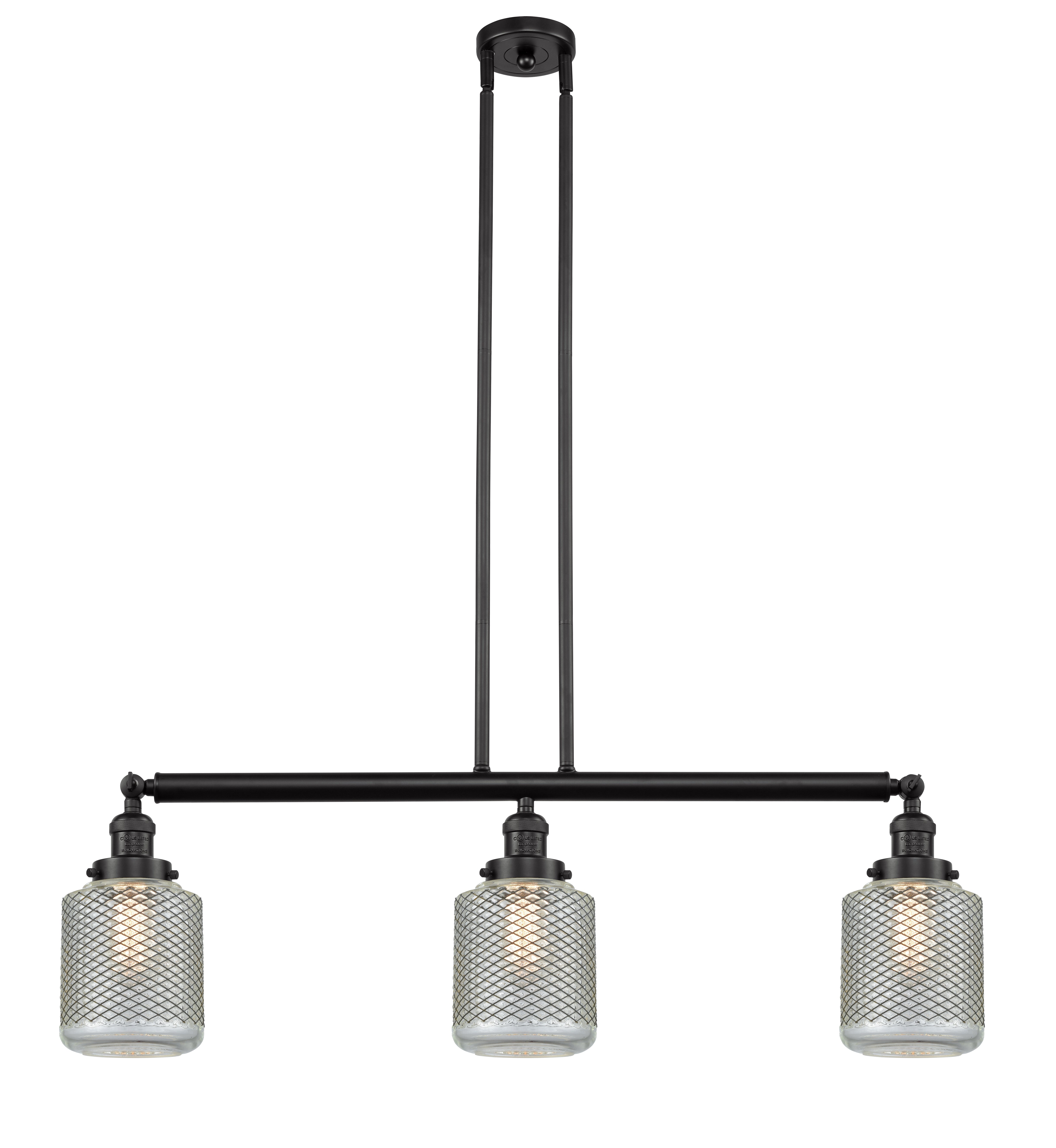 Franklin Restoration Island Light Steel Glass