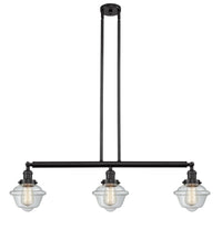 Oxford 40-Inch 3-Light Stem-Hung Island Light