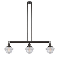 Oxford 40-Inch 3-Light Stem-Hung Island Light