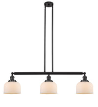 Bell 41-Inch 3-Light Stem-Hung Island Light Sloped-Ceiling Compatible