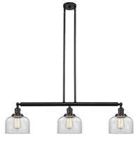 Bell 41-Inch 3-Light Stem-Hung Island Light Sloped-Ceiling Compatible