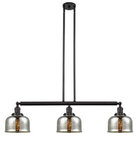 Bell 41-Inch 3-Light Stem-Hung Island Light Sloped-Ceiling Compatible