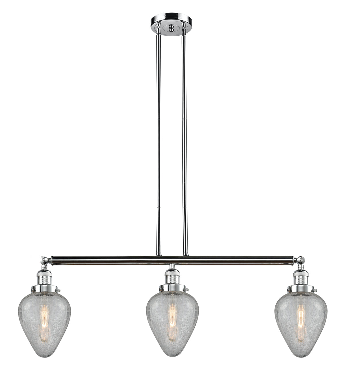 Geneseo 38-Inch 3-Light Stem-Hung Island Light