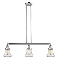 Bellmont 39-Inch 3-Light Stem-Hung Island Light with LED Bulbs
