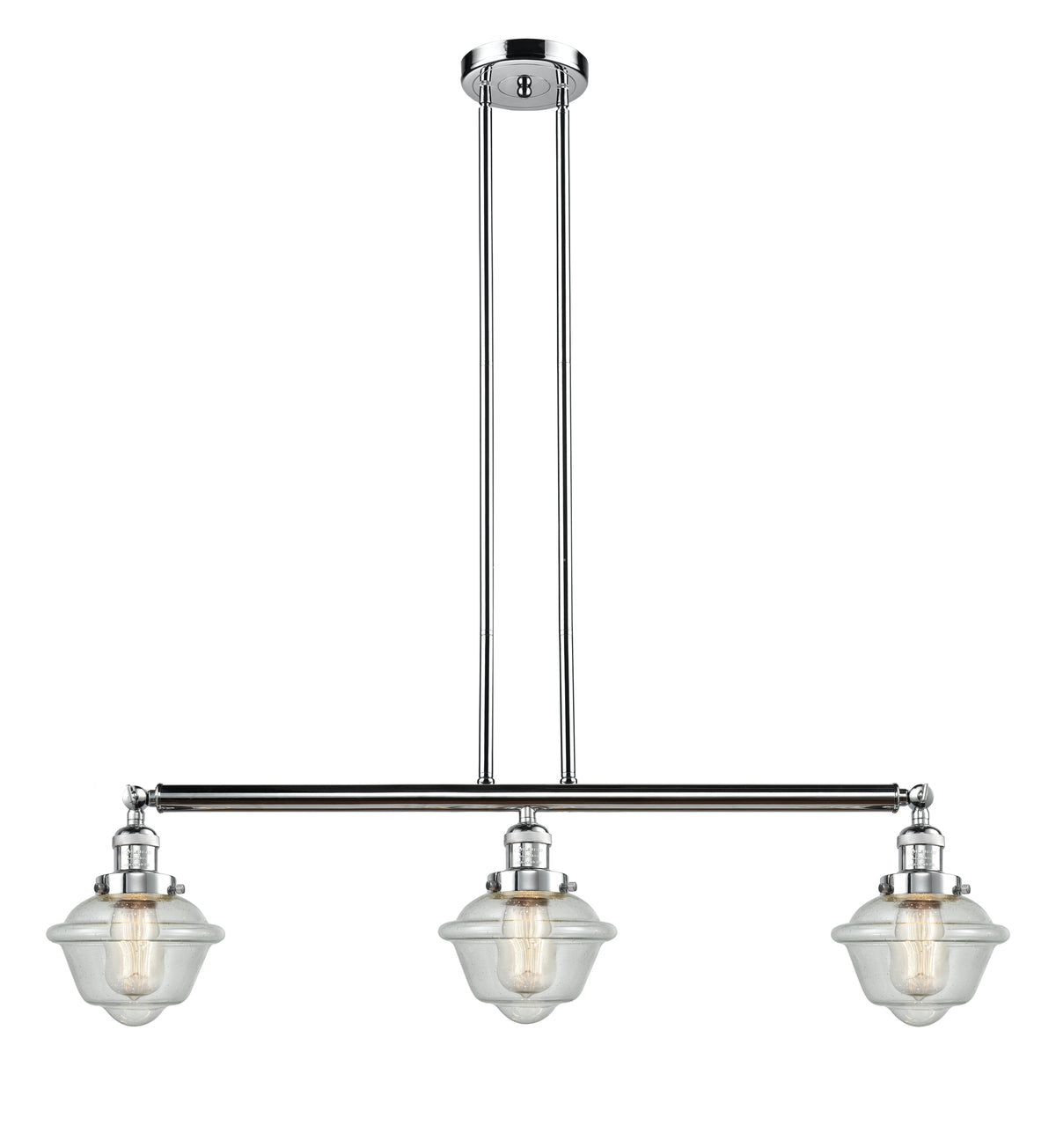 Oxford 40-Inch 3-Light Stem-Hung Island Light