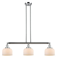 Bell 41-Inch 3-Light Stem-Hung Island Light Sloped-Ceiling Compatible