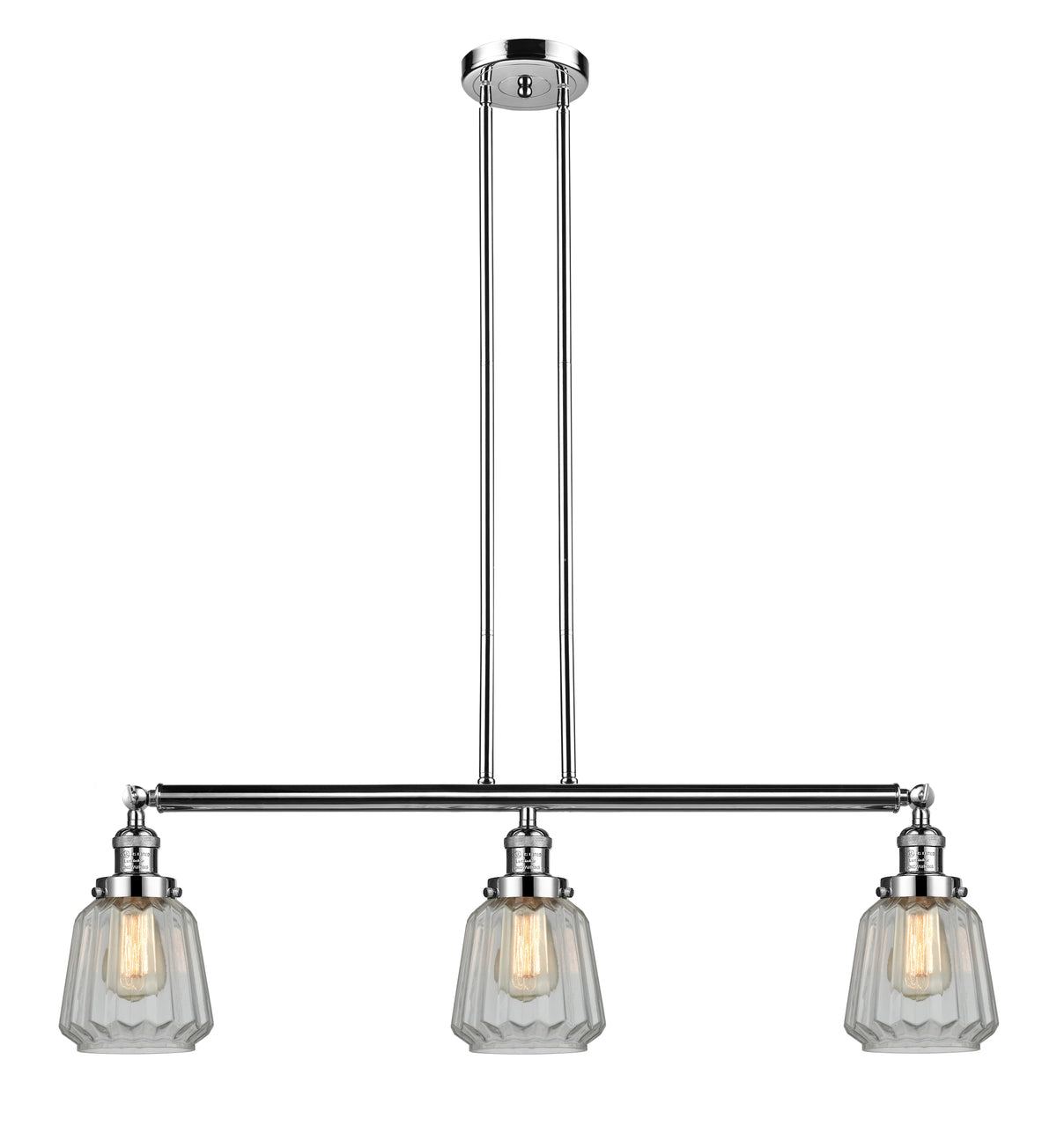 Chatham 39-Inch 3-Light Stem-Hung Island Light