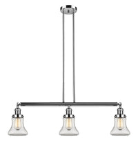 Bellmont 39-Inch 3-Light Stem-Hung Island Light with LED Bulbs