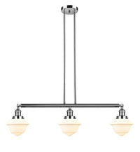 Oxford 40-Inch 3-Light Stem-Hung Island Light