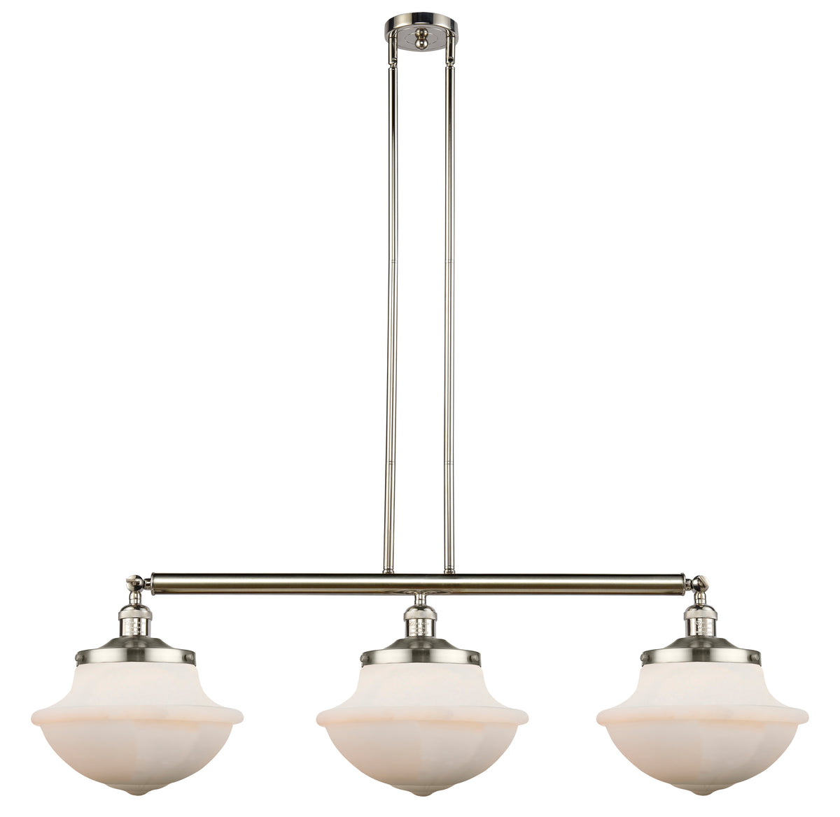 Oxford 42-Inch 3-Light Stem-Hung Island Light