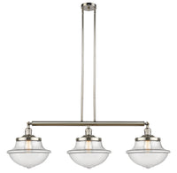 Oxford 42-Inch 3-Light Stem-Hung Island Light
