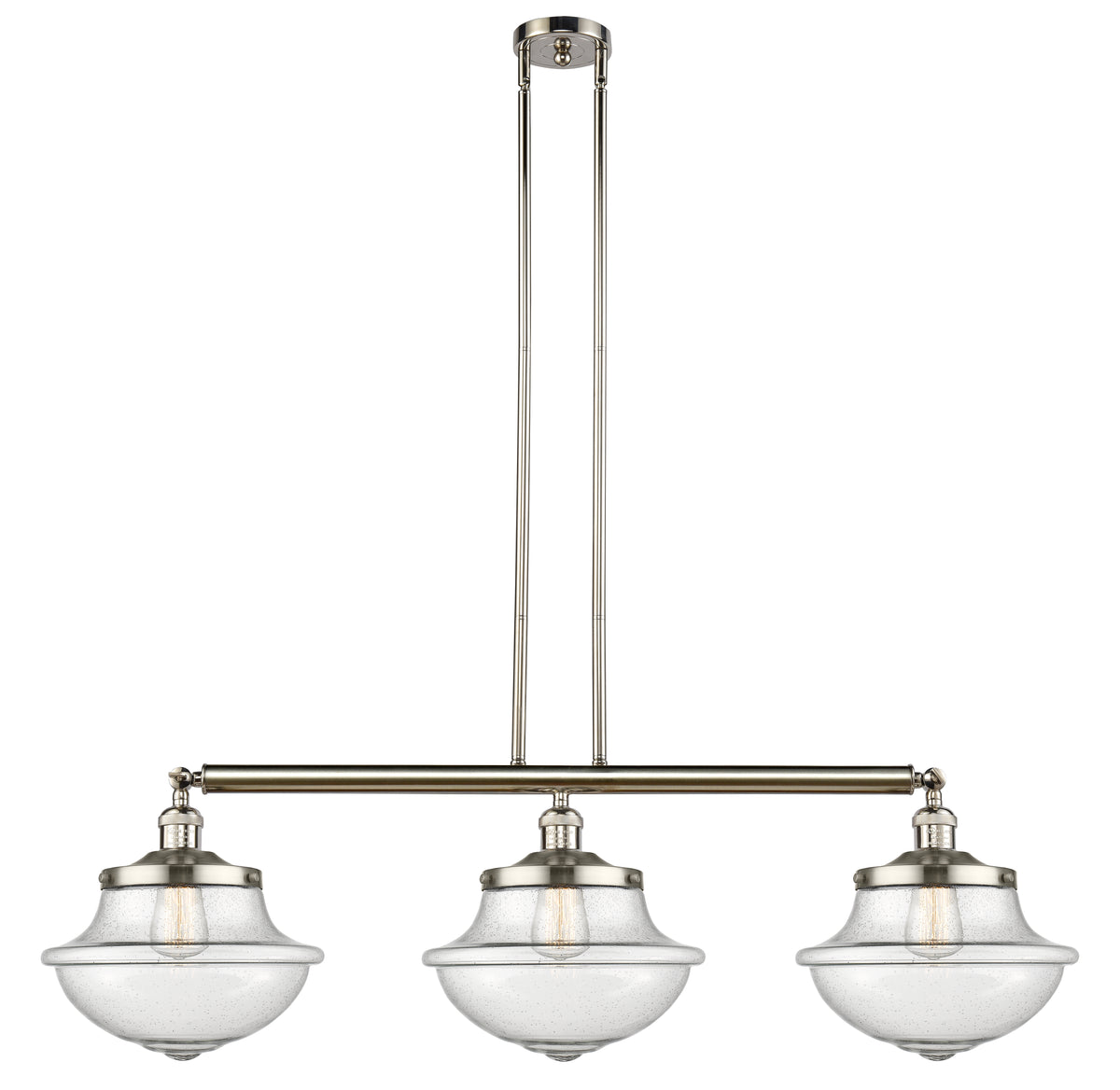 Oxford 42-Inch 3-Light Stem-Hung Island Light