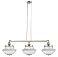 Oxford 42-Inch 3-Light Stem-Hung Island Light