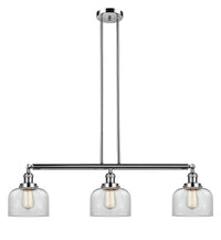 Bell 41-Inch 3-Light Stem-Hung Island Light Sloped-Ceiling Compatible
