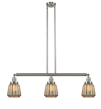 Chatham 39-Inch 3-Light Stem-Hung Island Light