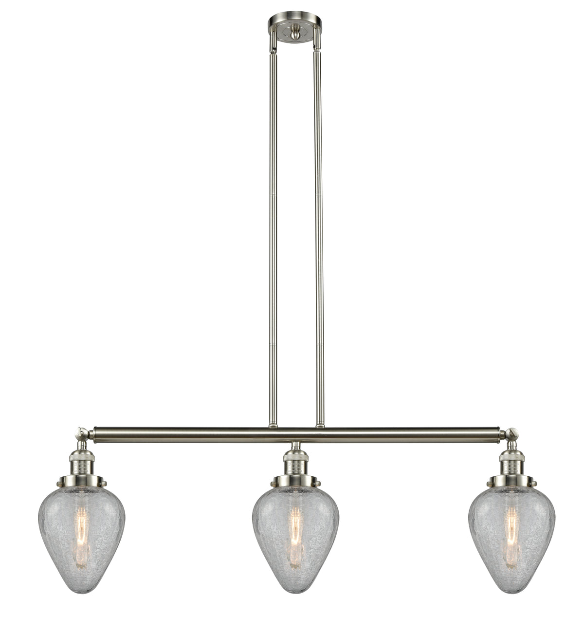 Geneseo 38-Inch 3-Light Stem-Hung Island Light