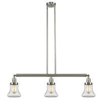 Bellmont 39-Inch 3-Light Stem-Hung Island Light with LED Bulbs