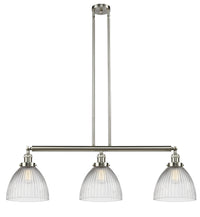 Seneca Falls 39-Inch 3-Light Stem-Hung Island Light with LED Bulbs