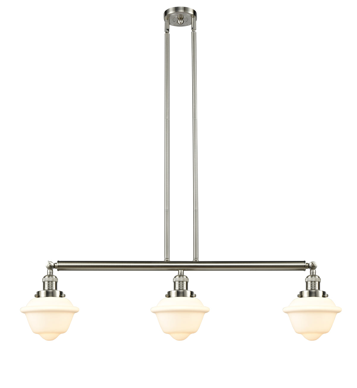Oxford 40-Inch 3-Light Stem-Hung Island Light